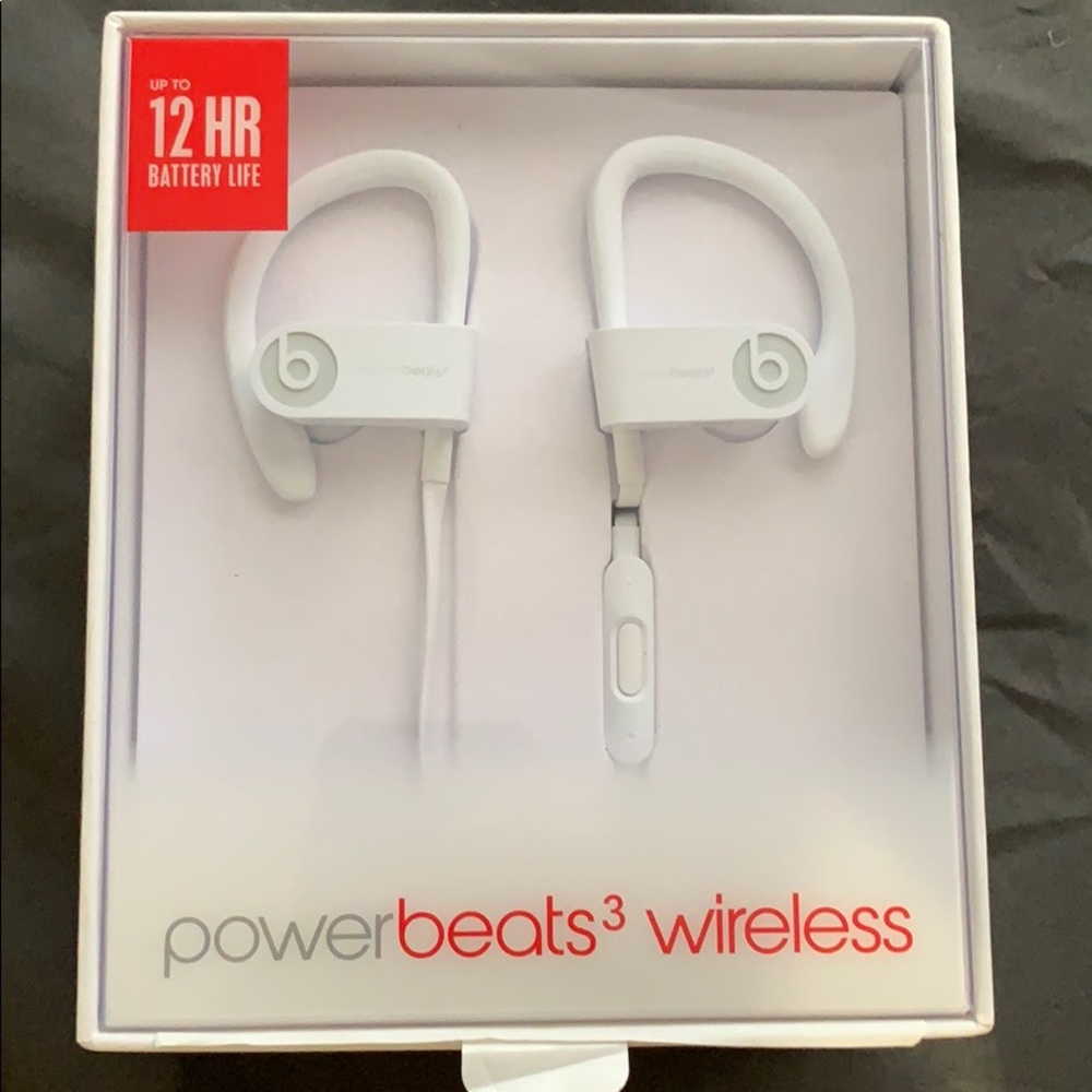 White powerbeats3 wireless